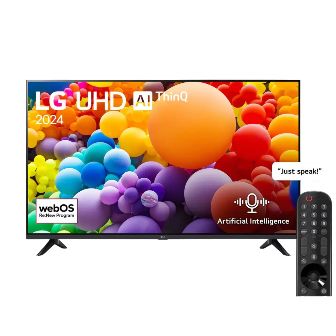 LG TV UHD 50 Inch UT73 4K Smart TV AI Magic remote HDR10 webOS24